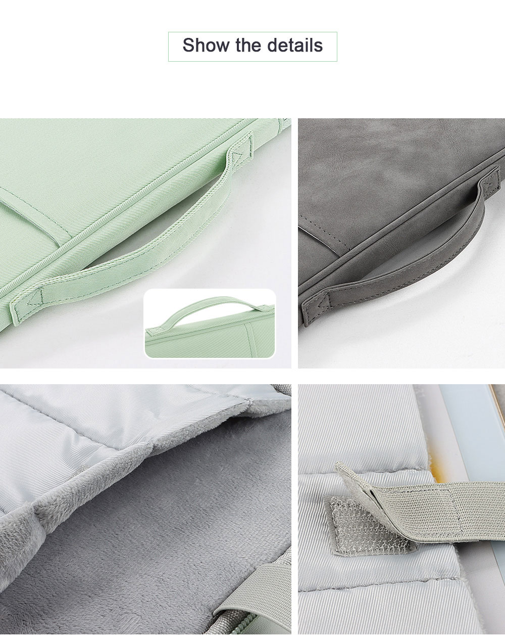 For Laudtec Custom Logo 13.3 Inch Macbook Sleeve Case Waterproof Nylon Laptop Handbag Portable Business Travel Bag Shockproof Wholesale OEM/ODM/Private Label