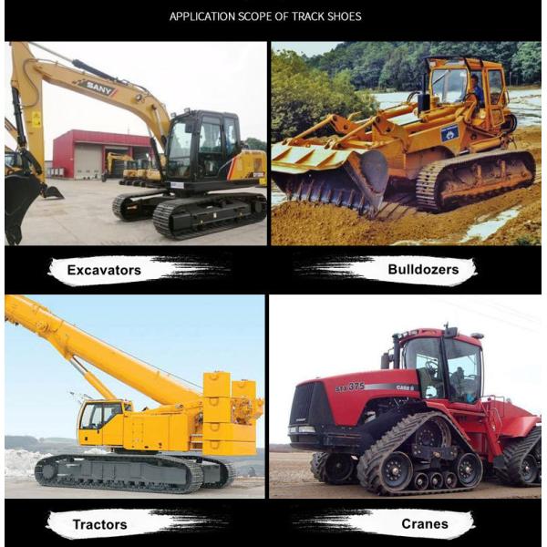 Высококачественный резиновый кралер Excav Track Pad Резиновые/полиуретановые пластинки Бутылки для экскаваторов