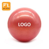 bola Logo Exercise Rhythmic Gymnastics Ball feito sob encomenda colorido do equilíbrio do Pvc 5.9inch