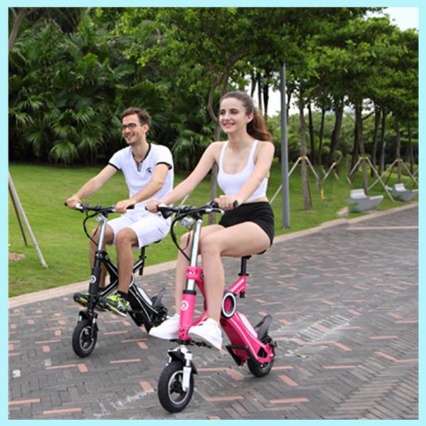Light Motor Powerd Foldable Electric Scooter For Adults , 20km / H
