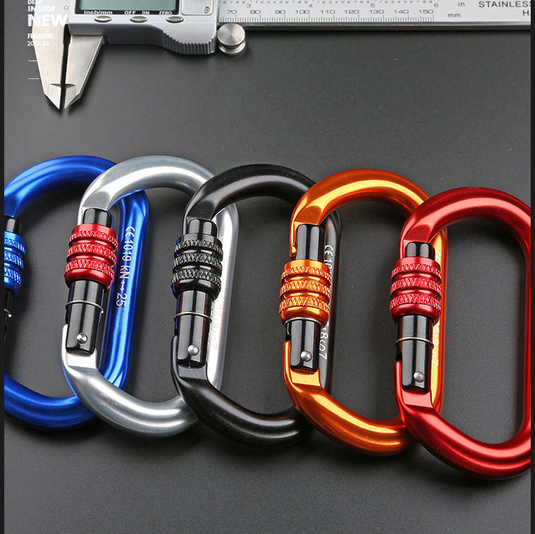 Располагаясь лагерем на открытом воздухе тип крюк d Carabiner с винтом