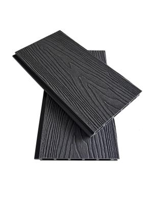 3D Embossed WPC Fence Outdoor Exterior Decking For Garden Balcony
