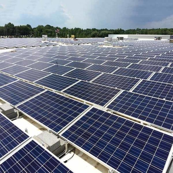 A resistência Q345B do vento galvanizou a calha de aço para o sistema 60m/s Max Wind Speed Support Structures da montagem da energia solar