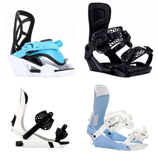 Ski Bindings Customized Size Adjustable Snowboard Bindings Snow Board Fixers OEM ODM Manufacturing Provided
