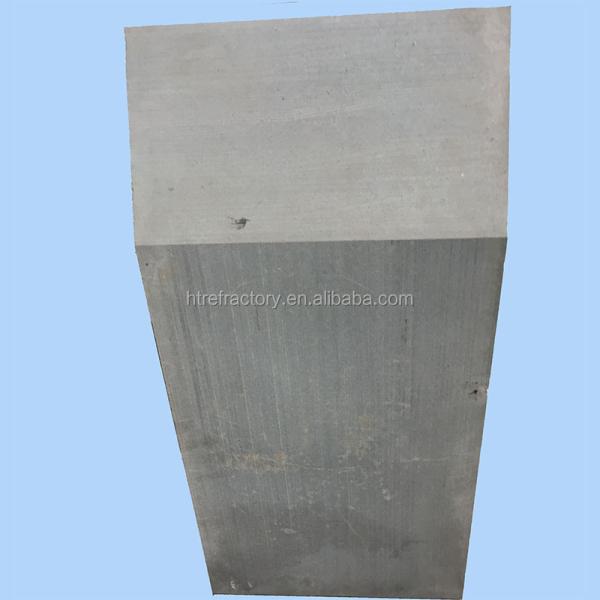 Teor de SiO2 % 17-20% Magmalox fundido, bloco de trilhos de deslizamento fundido para fornos de aquecimento de aço
