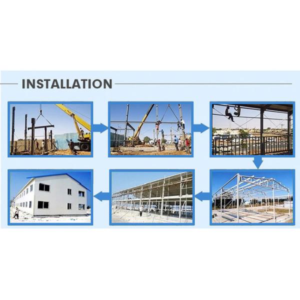 Промышленное сопротивление землетрясения мастерской структуры стали Sgs полуфабрикат Hall