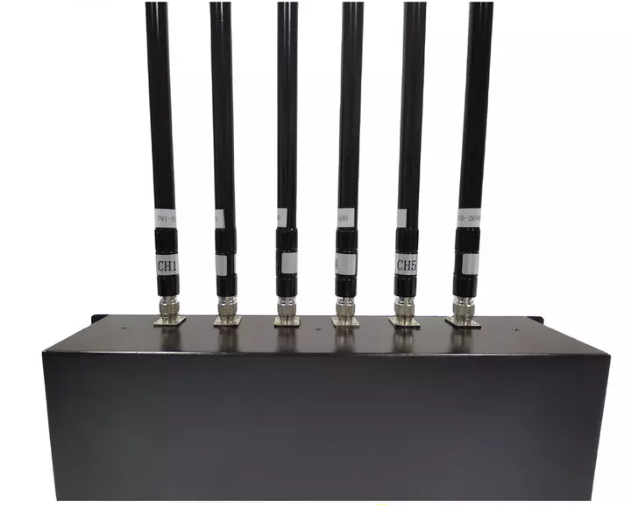 80W 2G 3G LTE 4G Adjustable Signal Jammer with 40dBm Output Power for Secure Communication Blocking