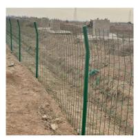 358 Painéis de malha de arame elétrico de segurança de vedação anti-escalada 50 * 50mm Tamanho do buraco 830mm-2530mm Altura