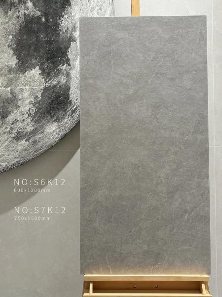 AAA Grade 750x1500mm Grey Antibacterial Porcelain Floor Tile