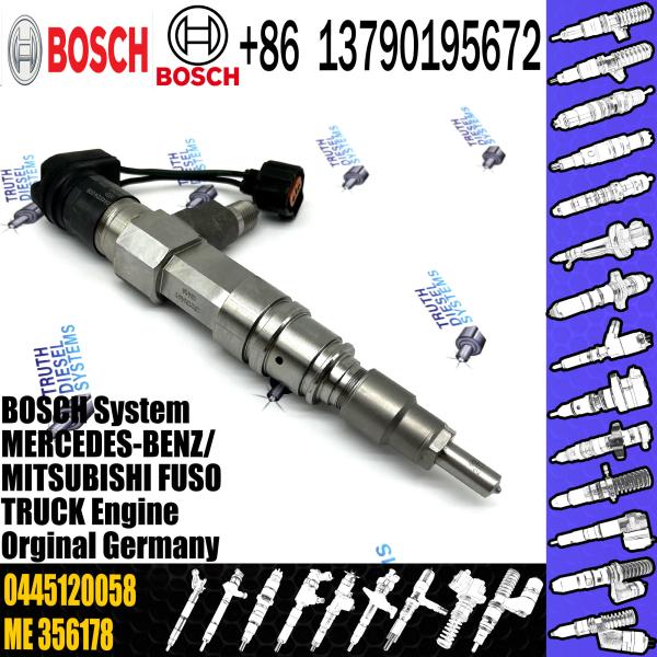 Common Rail Truck Fuel Diesel Injector ME356178 ME355793 0445120006 0445120058