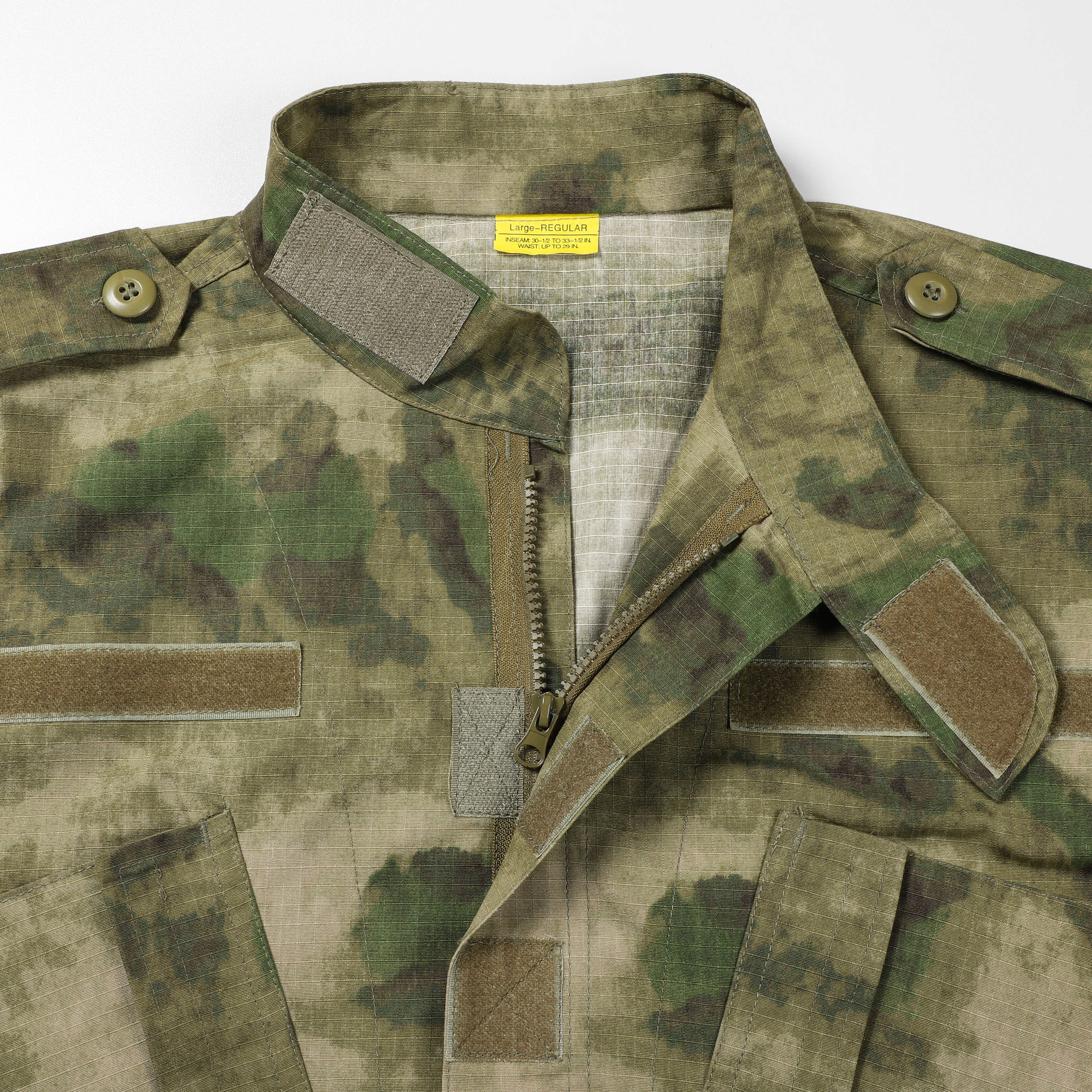 El verde del ACU arruina el traje uniforme del combate del ejército de la tela de la tela escocesa de Camoulfage