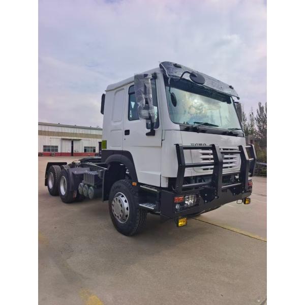 Utilisé SINOTRUK HOWO 380HP 6x4 tête de tracteur avec transmission manuelle