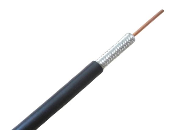 PVC Jacket 4D-FB Coaxial Cable , Braided 50 Ohm Cable for 3G GSM  CDMA Telecommunication System