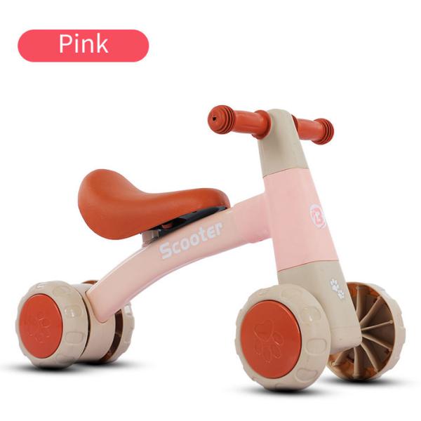 Car Style Toddler Balance Bike for Boys Girls 12 Inch Non Pedal Bicycle Learning Toy