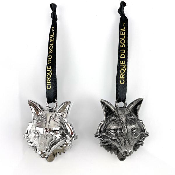 Polished Silver Finish Sturdy Ribbon Hanging Mechanism Cirque du Soleil