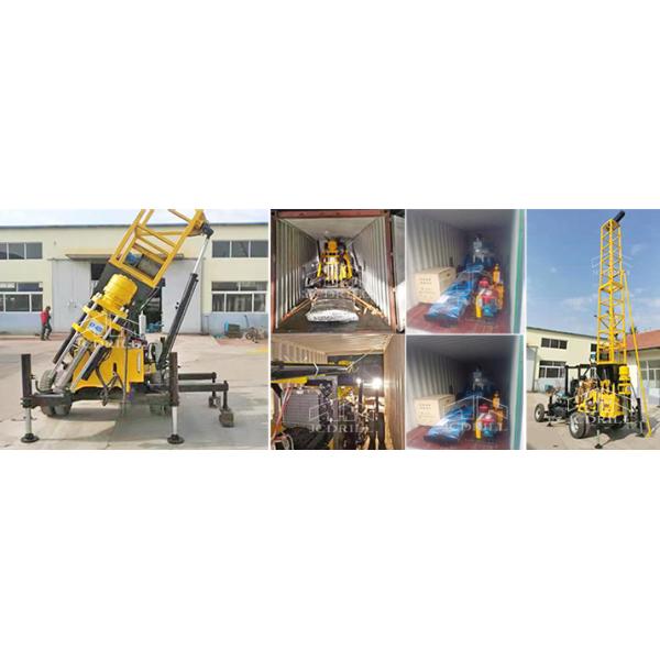 24hp plate-forme de forage de pompe de boue du moteur diesel 400m