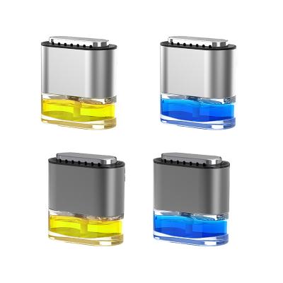 Install Gel Can Air Freshener In Car Vent Clip 5 Ml Glass Bottle For Pleasant Drive