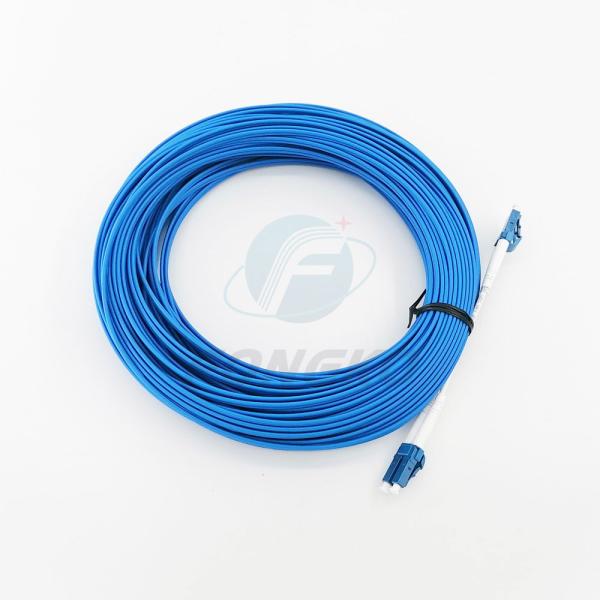 Singlemode Fiber Optic Armoured Pigtail Patch Cord LC/UPC-LC/UPC Connector