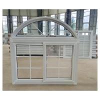 Chine haut matériel UPVC fenêtres coulissantes Grille personnalisée conception avec moustiquaire