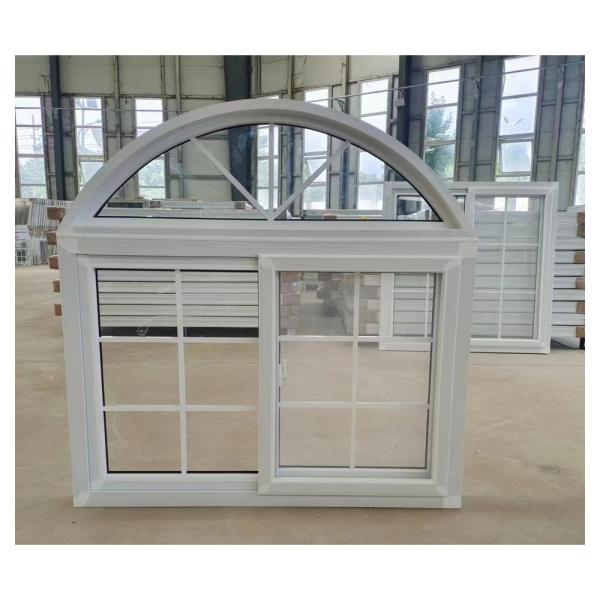 Conception simple 4*4 Pieds coulissants en PVC fenêtres et portes pour balcon