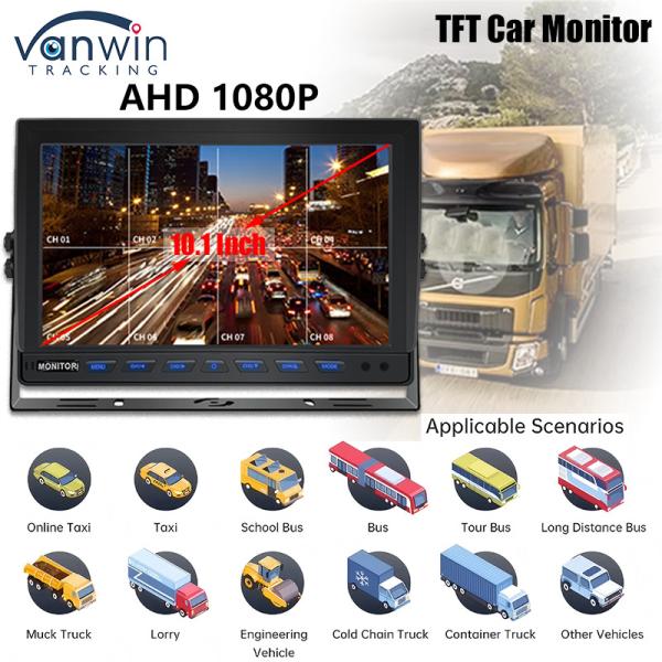 10.1 Inch TFT Car HD Monitor Display Screen TFT LCD Color HD Screen For Van Truck