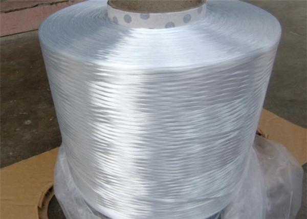 Fio de poliéster alto industrial 1500D da tenacidade Eco branco ótico amigável