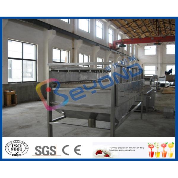 SUS304 Stainless Steel Fruit Processing Equipment For Cleaning Fruits And Vegetables