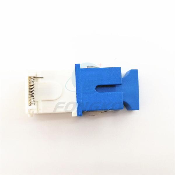 Acoplador dos conectores dos adaptadores da fibra ótica do SC da manutenção programada do único modo