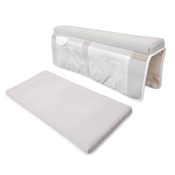 Premium Baby Bath Kneeler And Elbow Rest 1.5 Inch Thick With Strong Suction Cups