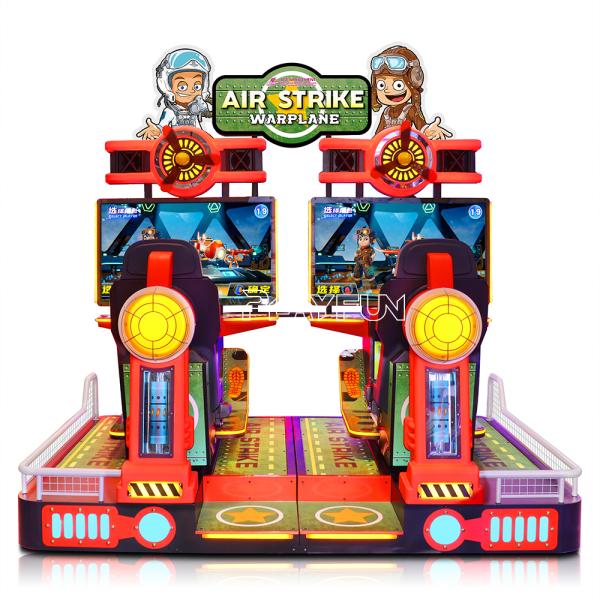 Air Strike Coin Operated 2 Player Flight Simulator Motion Driving Arcade Game Machine for Amusement Park