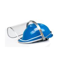 CE industrial Splashproof del casco de la construcción de la cara llena del casco de la motosierra del PVC