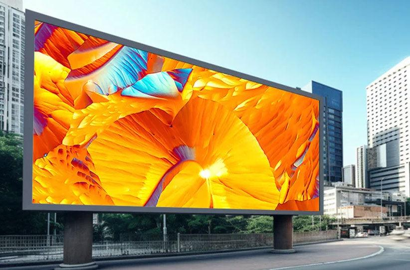 Outdoor LED Video Walls 1R1G1B 3 In 1 P4mm LED Display Customized for shopping mall