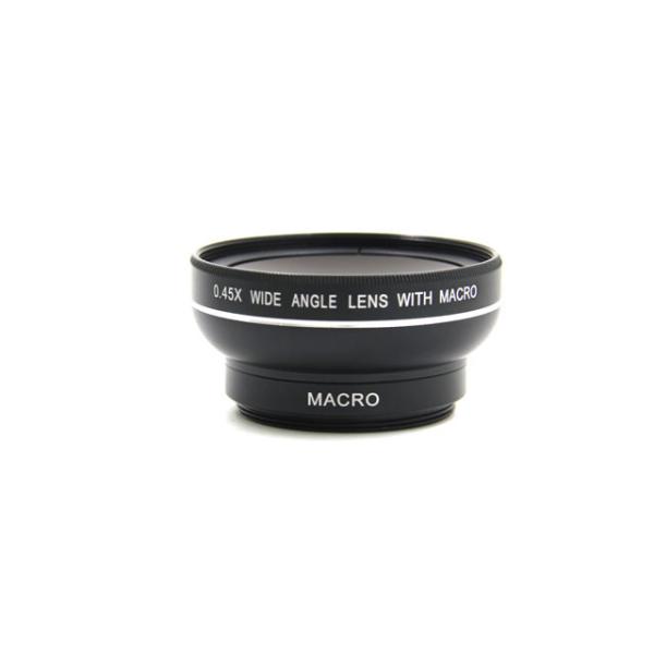 Mini Cell Phone Wide Angle Lens Macro Mobilephone Lens Magnification 0.45X
