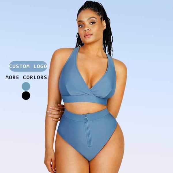 2023 Женский устойчивый высокий талия Похудение Двухдельный Шейпвеер Купальный к
