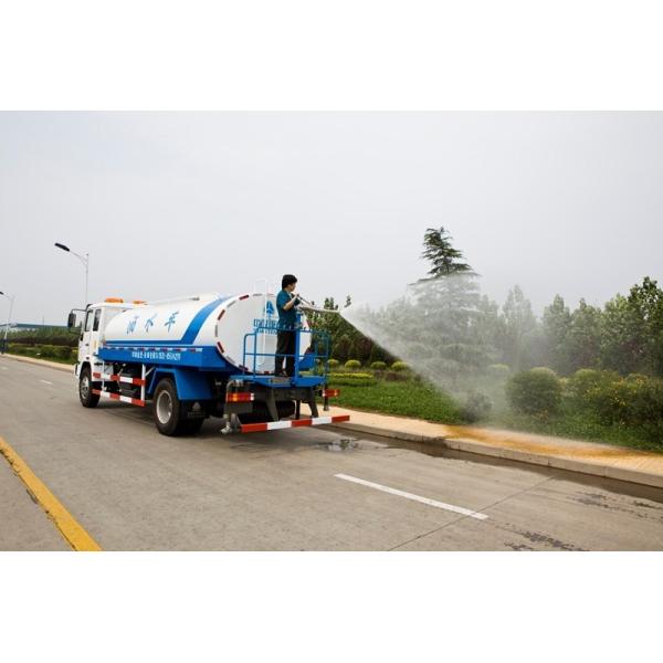 336 camion de conteneur de l'eau de HP 8x4/vitesse maximum commerciale du camion