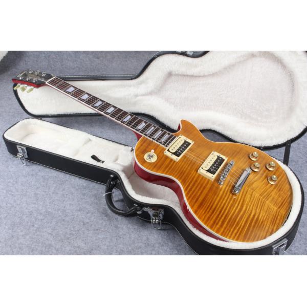 Slash 1959 Les standard Reissue tiger flame electric guitar, Slash signature LP guitar ems free shipping