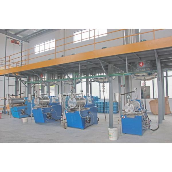 50 litros Molino de perlas horizontales ZM50S1210 para pesticidas por fabricación