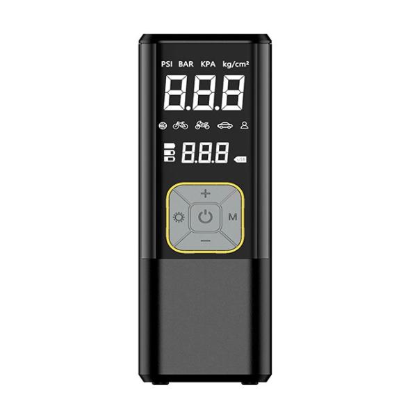 Black YANTU AM43 Mini Cordless High Pressure Air Pump150PSI Portable Digital Automatic Electric Car Tire Inflators Compressor Machine