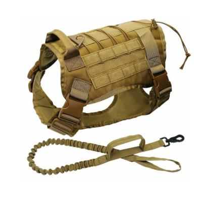 chicote de fios militar de formação do cão do chicote de fios K9 do cão tático de 25cm com punho