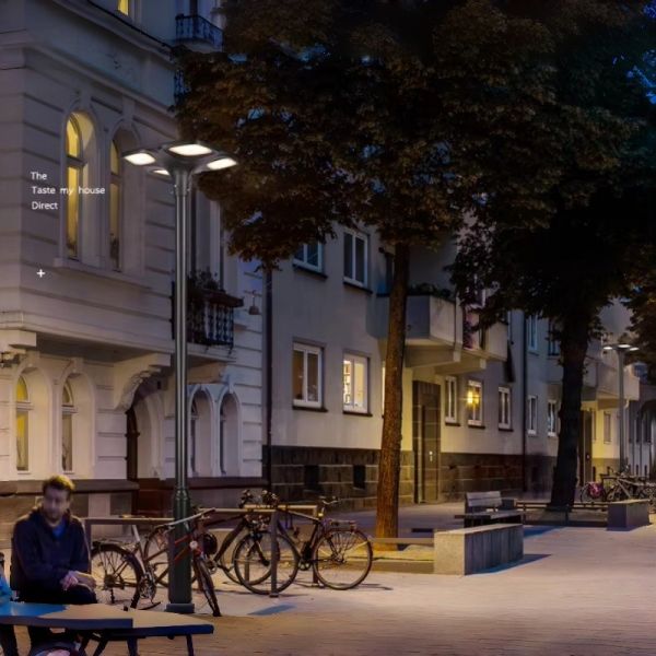 Waterproof LED Solar Garden Lights with Dusk to Dawn Motion Detection Energy-Saving for Pathways