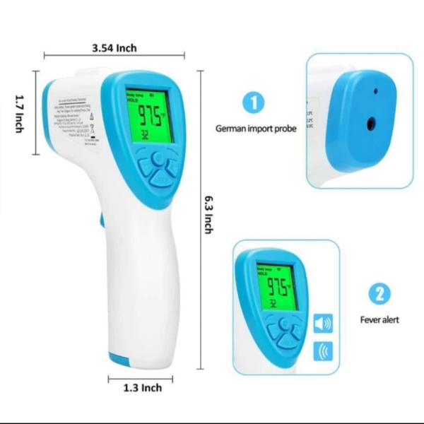 Durable Digital Temperature Thermometer / No Touch Baby Thermometer