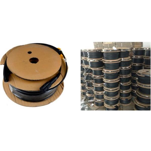 Кабель стекловолокна дуплекса гибкого провода оптического волокна базовой станции водоустойчивый на открытом воздухе