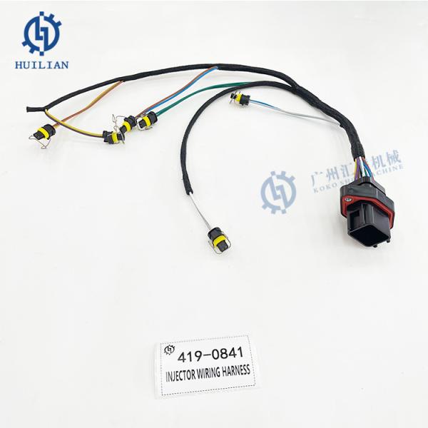 419-0841 Fuel Injector Wiring Harness Excavator Harness 419-0841 For 330C 330D 336D Excavator
