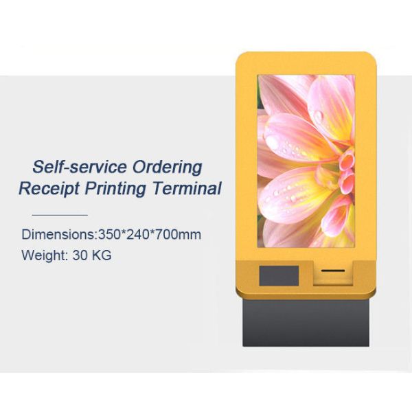 21.5-inch Simplified Operation Standardized Supermarket Self-checkout Machine with Receipt Printer