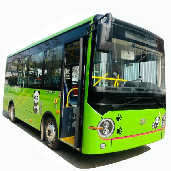 6.6 m Electric City Bus with Optional 24 Passenger Seats 270 km Range for Urban Transportation