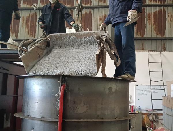High Alumina Refractory Castable Materials Abrasion Resistant For Rotary Kiln Lining