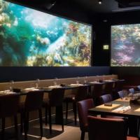 P1.25 P2 P2.5 Écran LED intérieur à petite hauteur Panneau mural fixe Publicité LED Affichage vidéo Pantalla