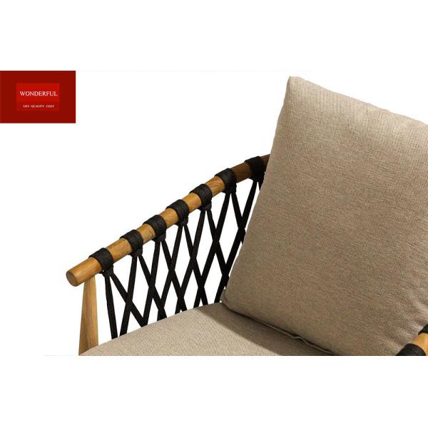 Comfortable Rattan Outdoor Garden Chair with Modern Design Style and Quick Dry Foam