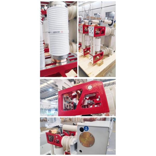 C.A. trifásica 50HZ 12KV do interruptor de alta tensão do vácuo 50KA acima a 4000A