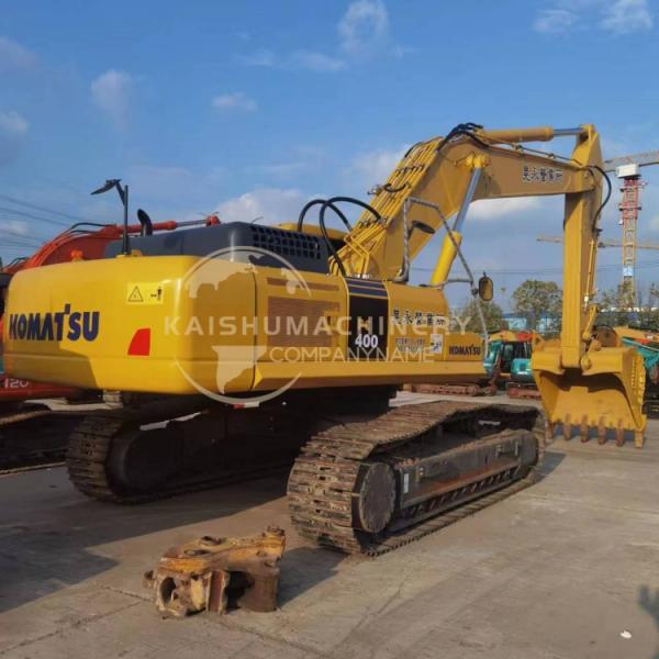 Japon Utilisé Komatsu PC 400 Excavateur Crawler Excavation équipement de service d'occasion